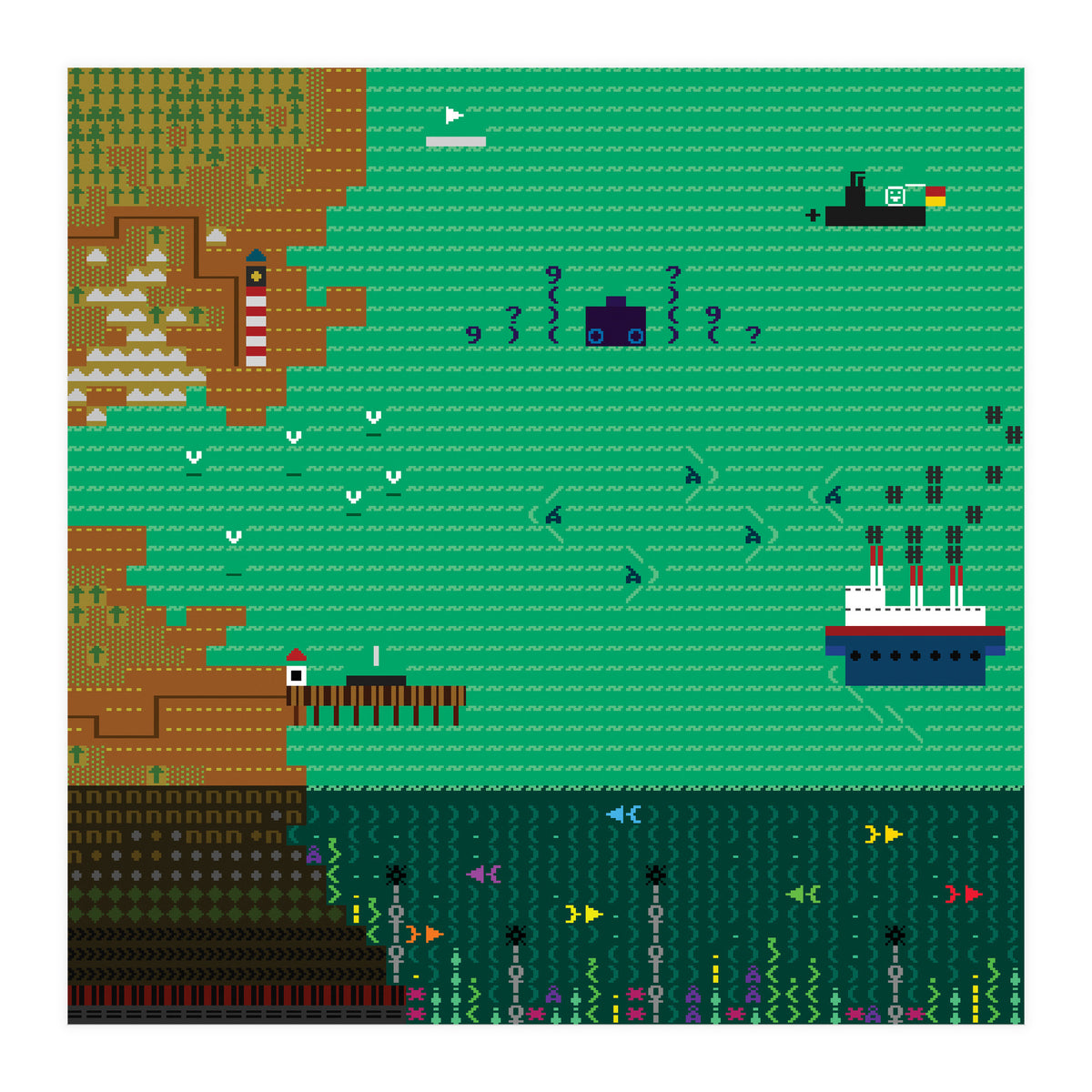 A Coded Message #3 (Print Only)