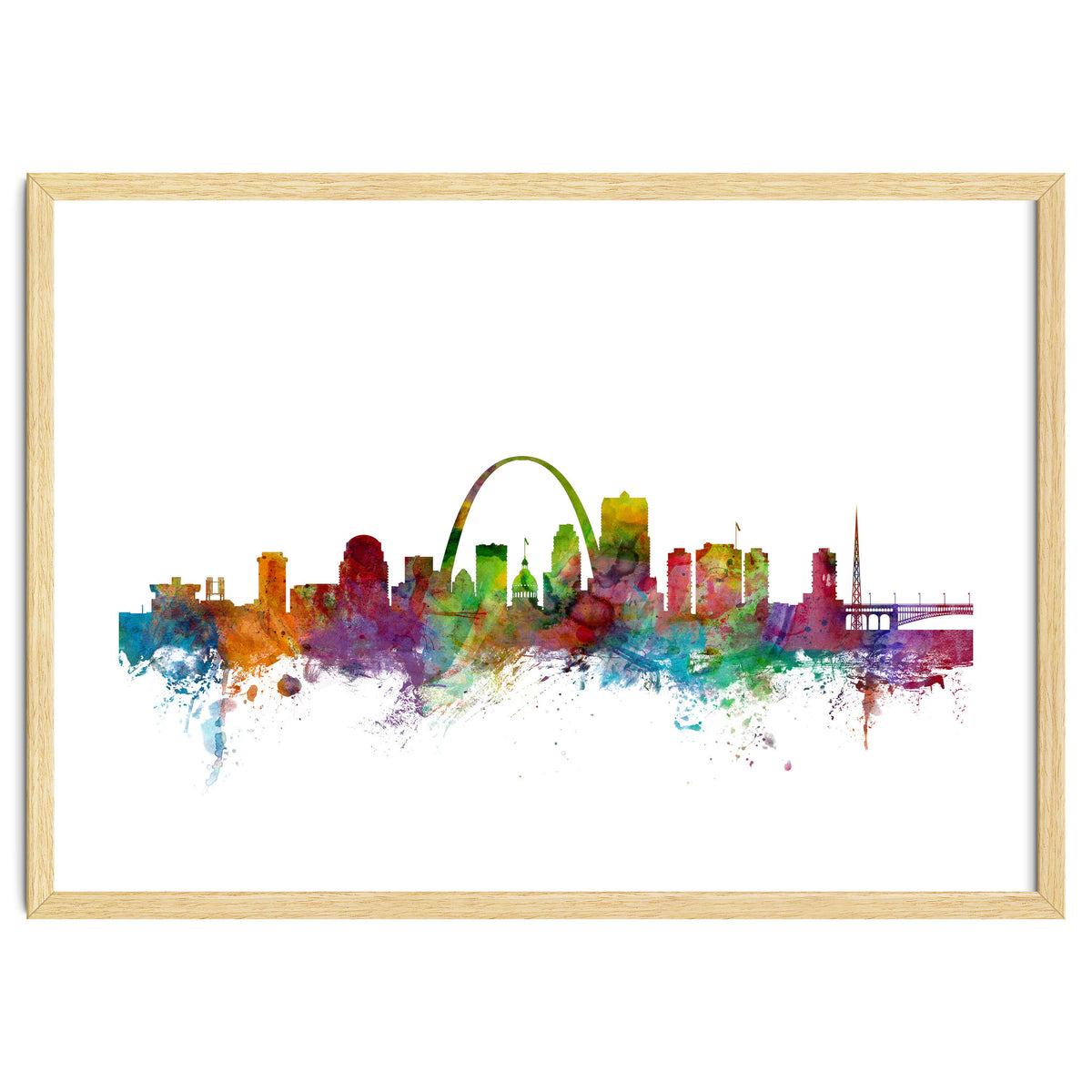 St Louis Missouri Skyline