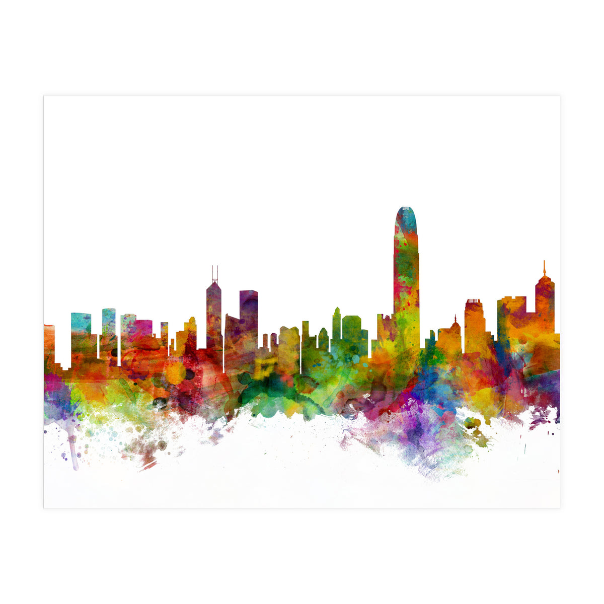Hong Kong Skyline (Print Only)