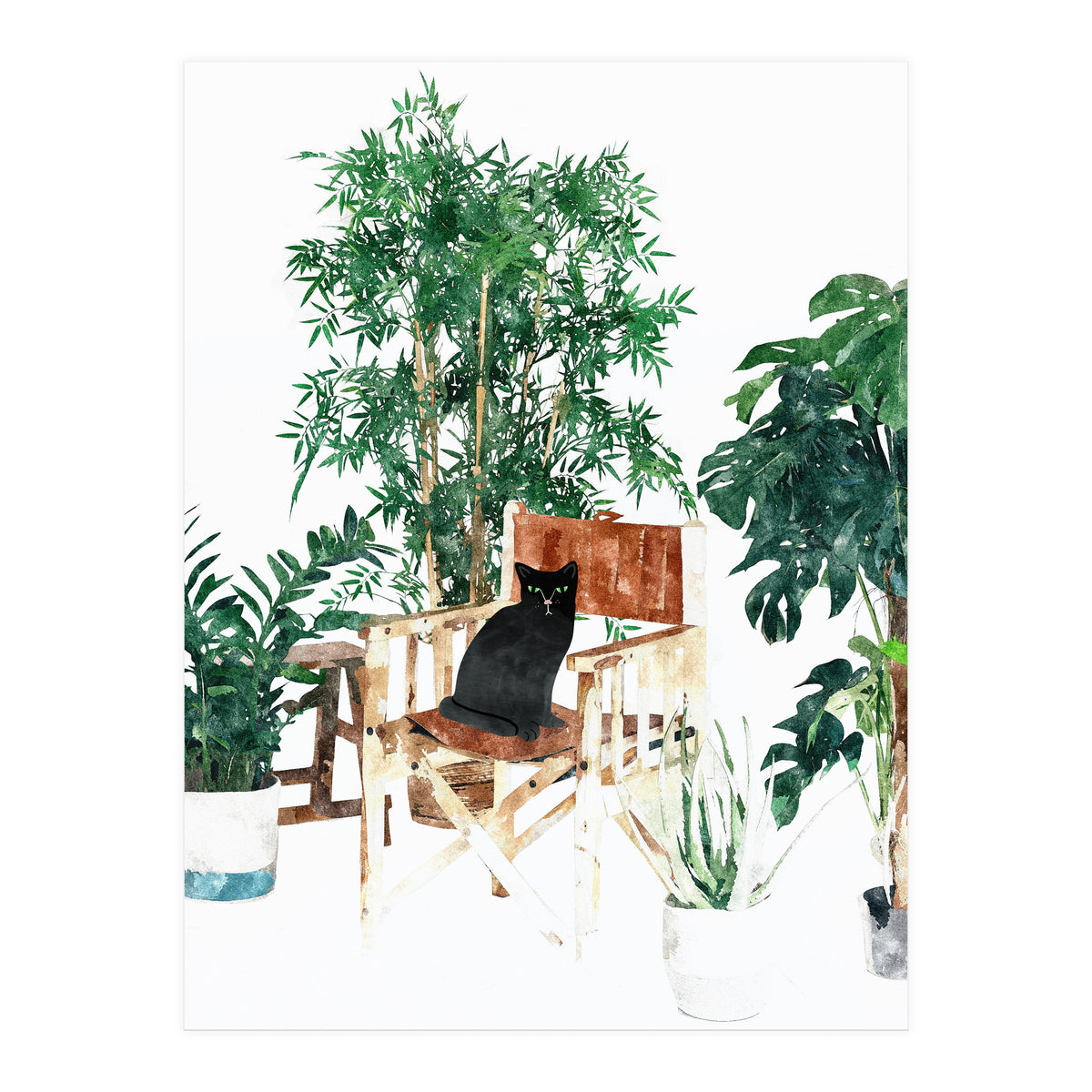 Boho Kitty (Print Only)