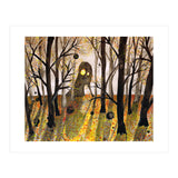 Monster in the woods (Print Only) thumbnail