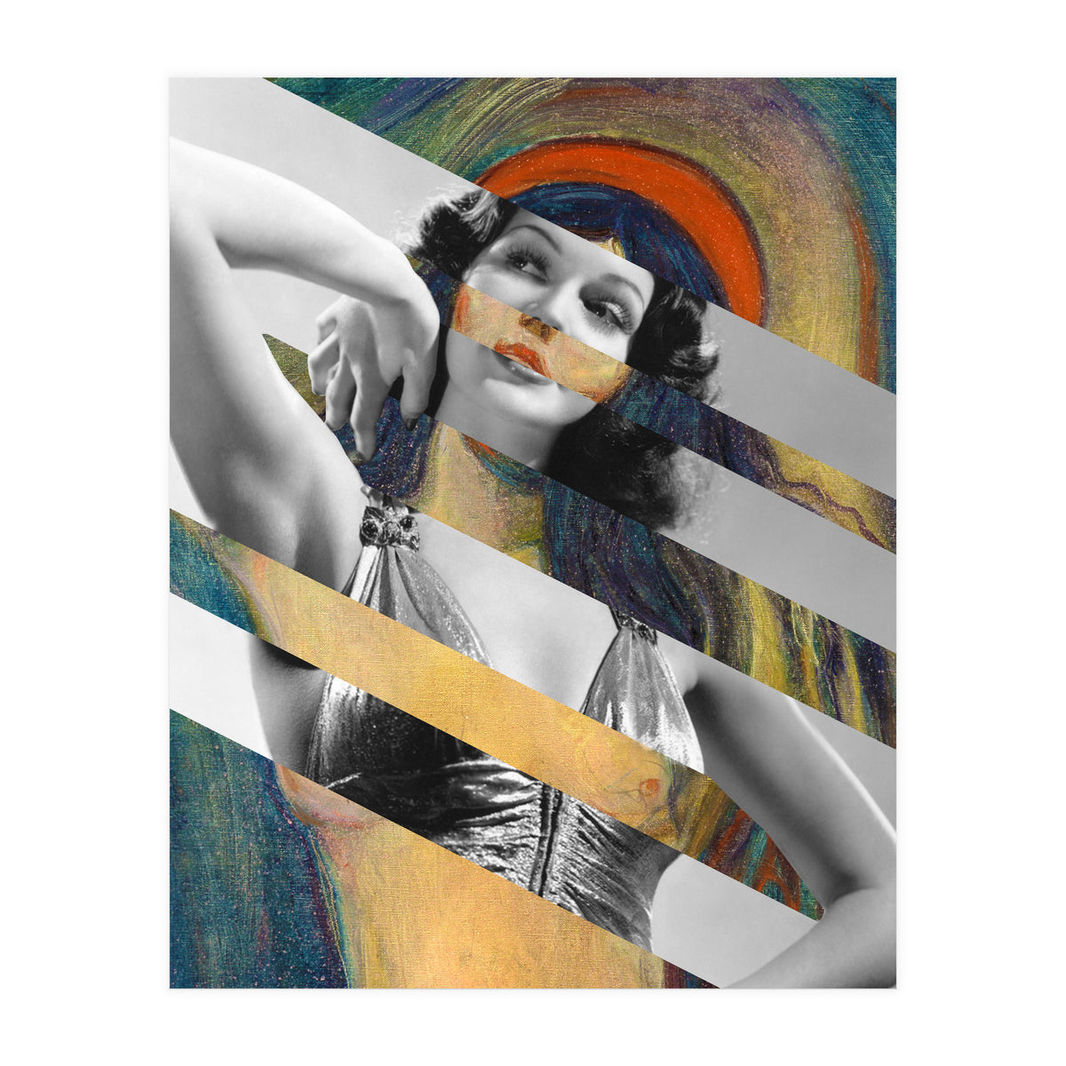 Munch's Madonna & Rita Hayworth  (Print Only)