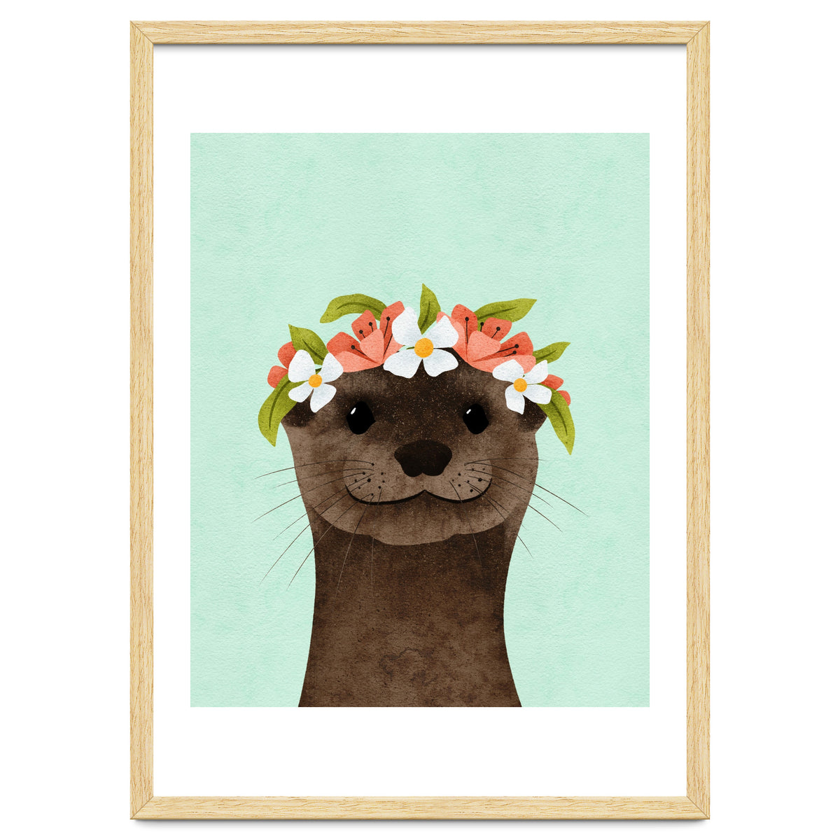 Floral Otter