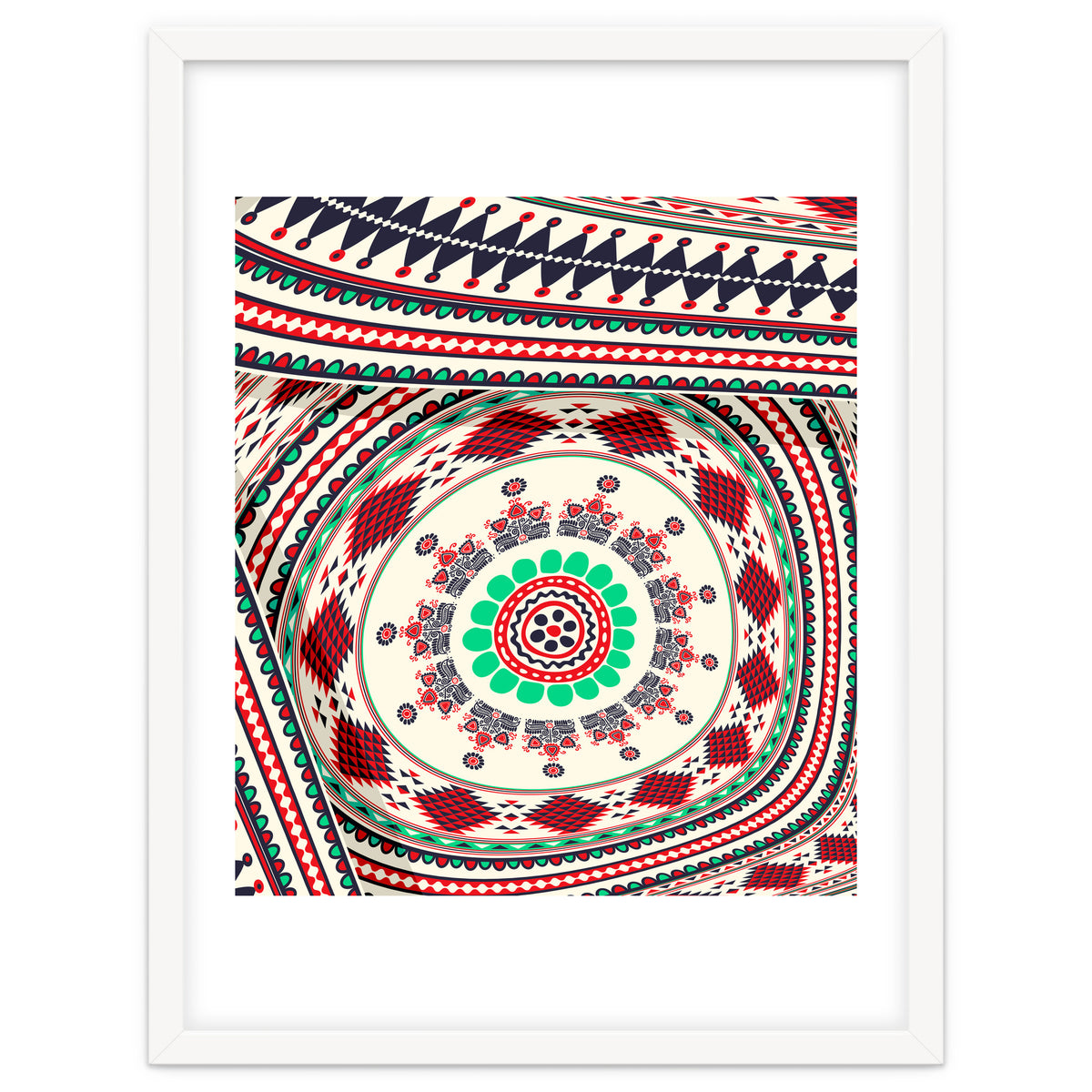 Romanian embroidery background 7