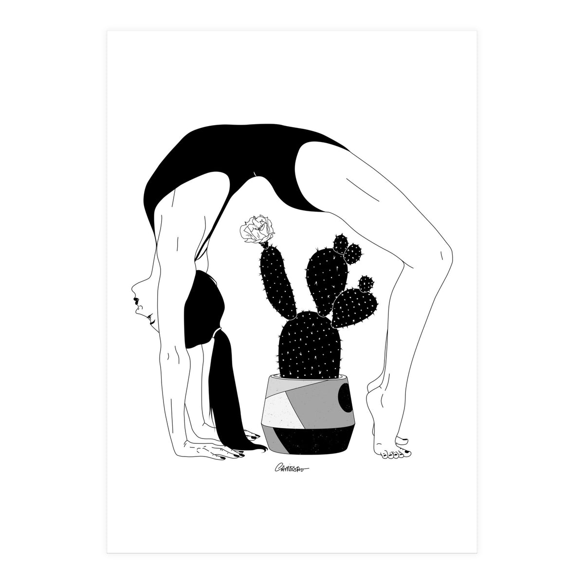 Prickly Gymnastic (Print Only)