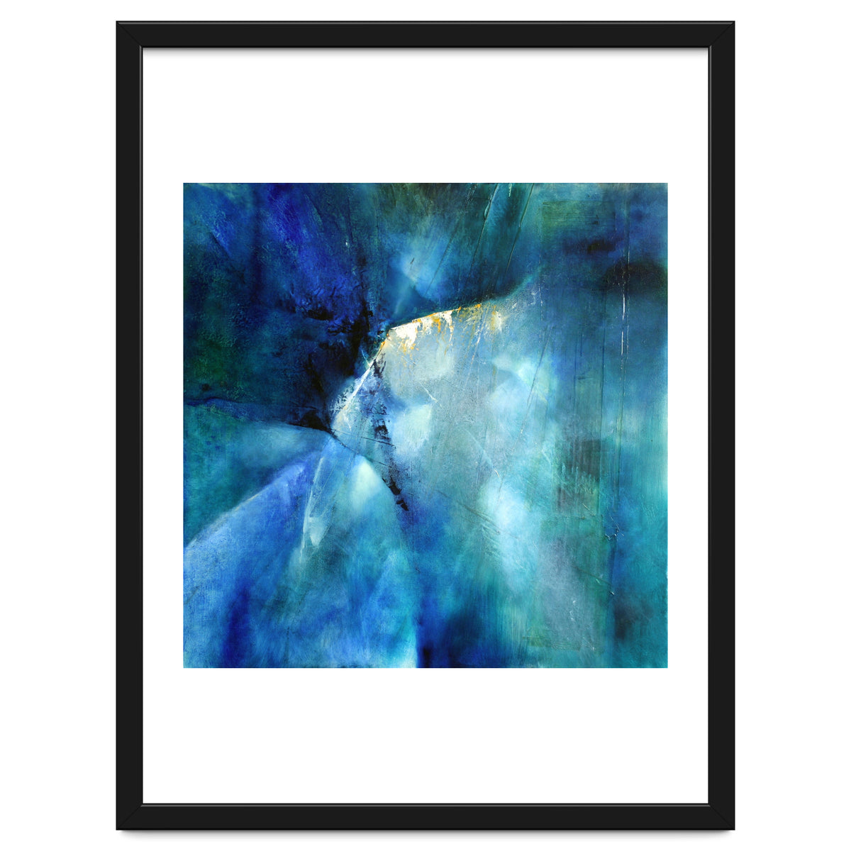 Komposition In Blau - blue composition