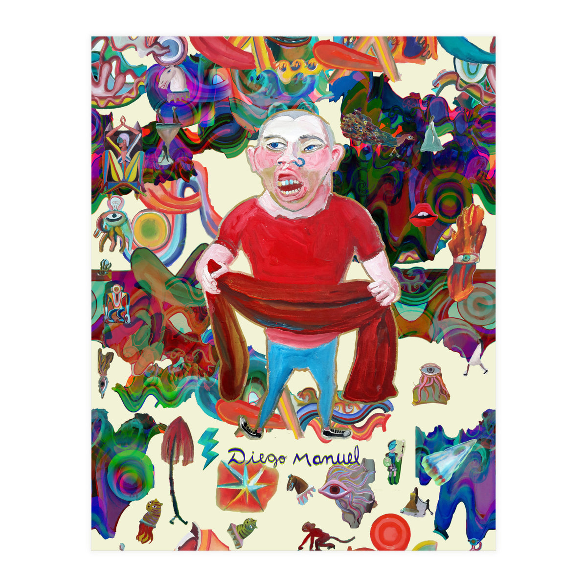 Graffitis 2021 Tapiz 55 B (Print Only)