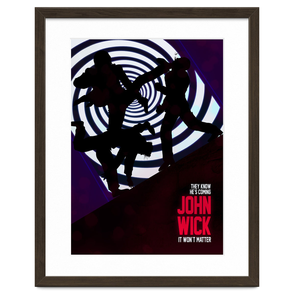 John Wick Minimal Movie Poster