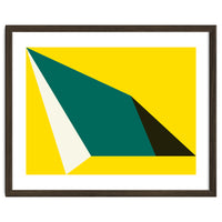 Geometric Shapes No. 74 - yellow, green & black