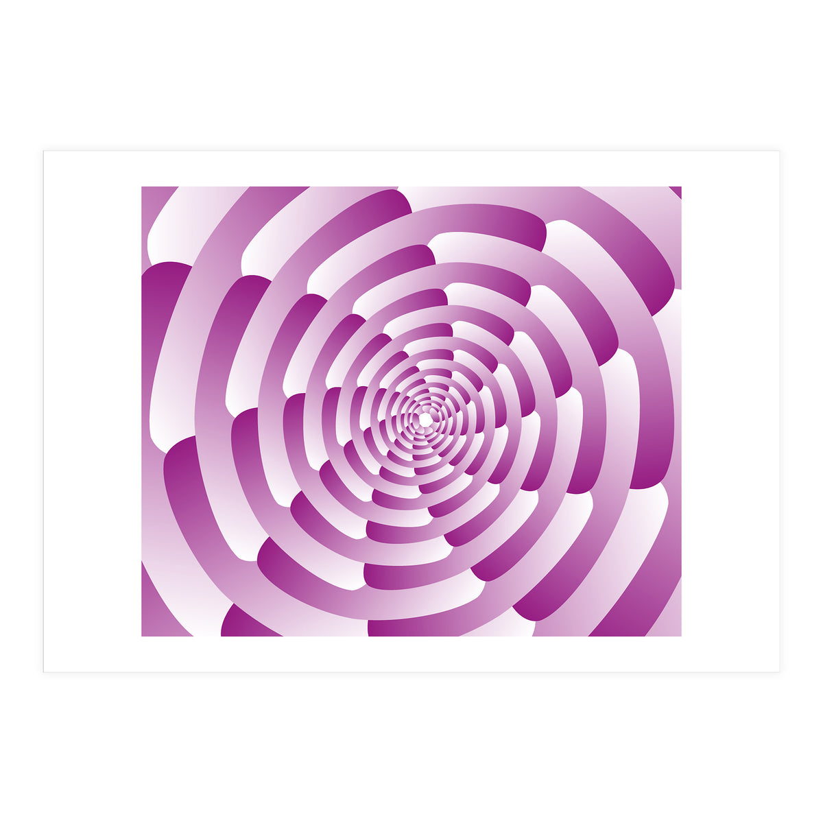 Abstract Pink Spiral (Print Only)
