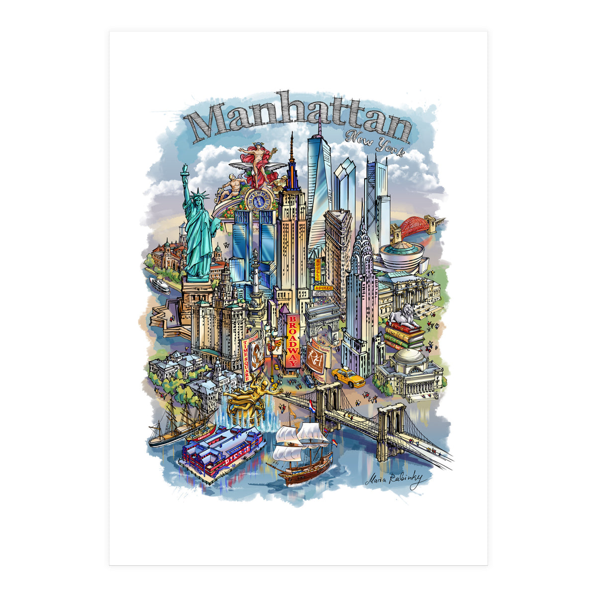 New York Theme 1 (Print Only)
