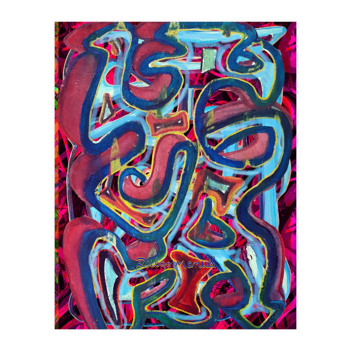 Graffiti Digital 2022 908 (Print Only)