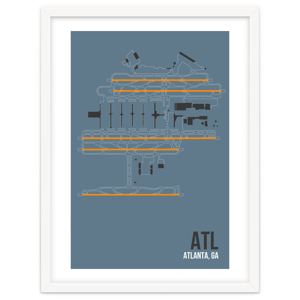 Atlanta Airport Layout