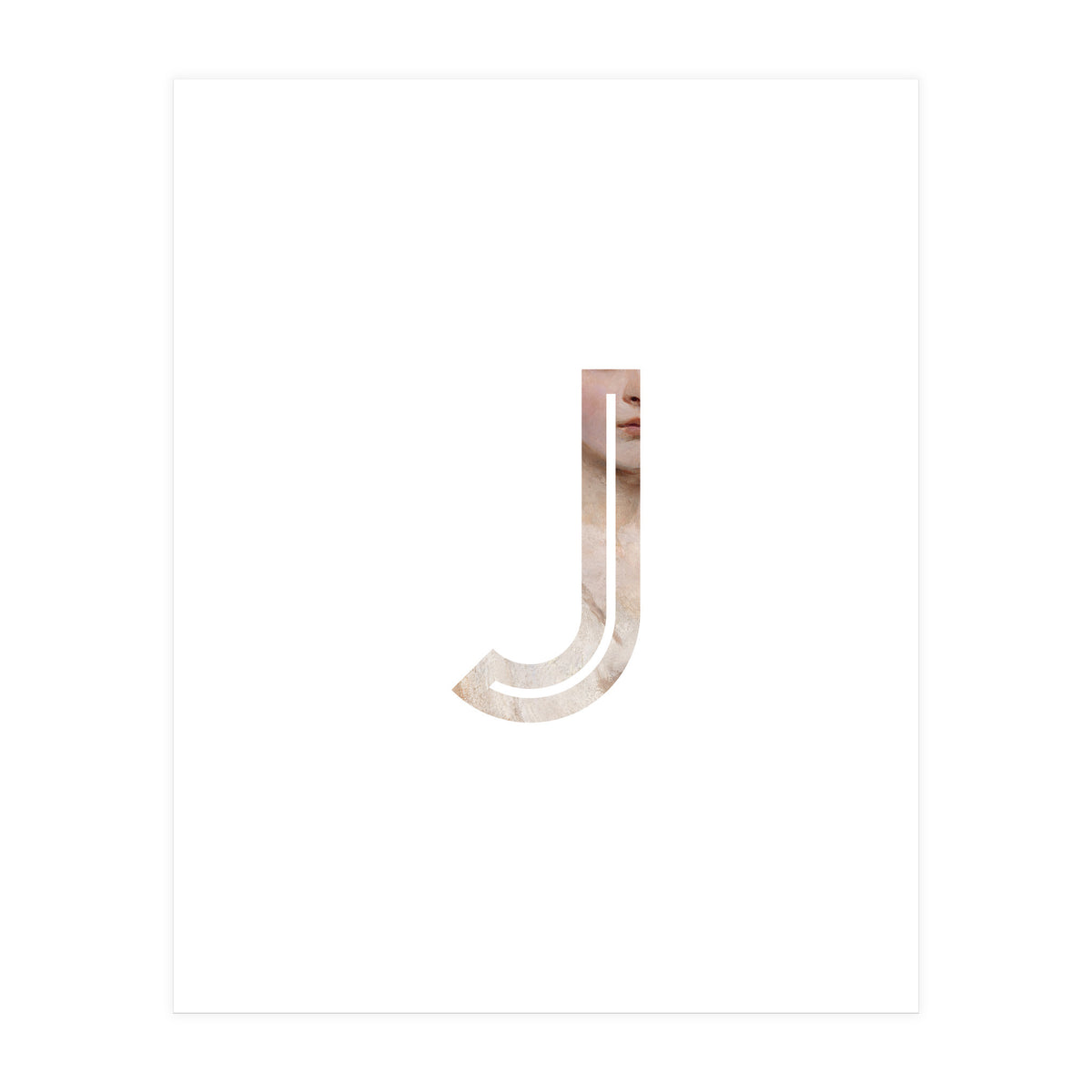 Letter J - (Impress) (Print Only)