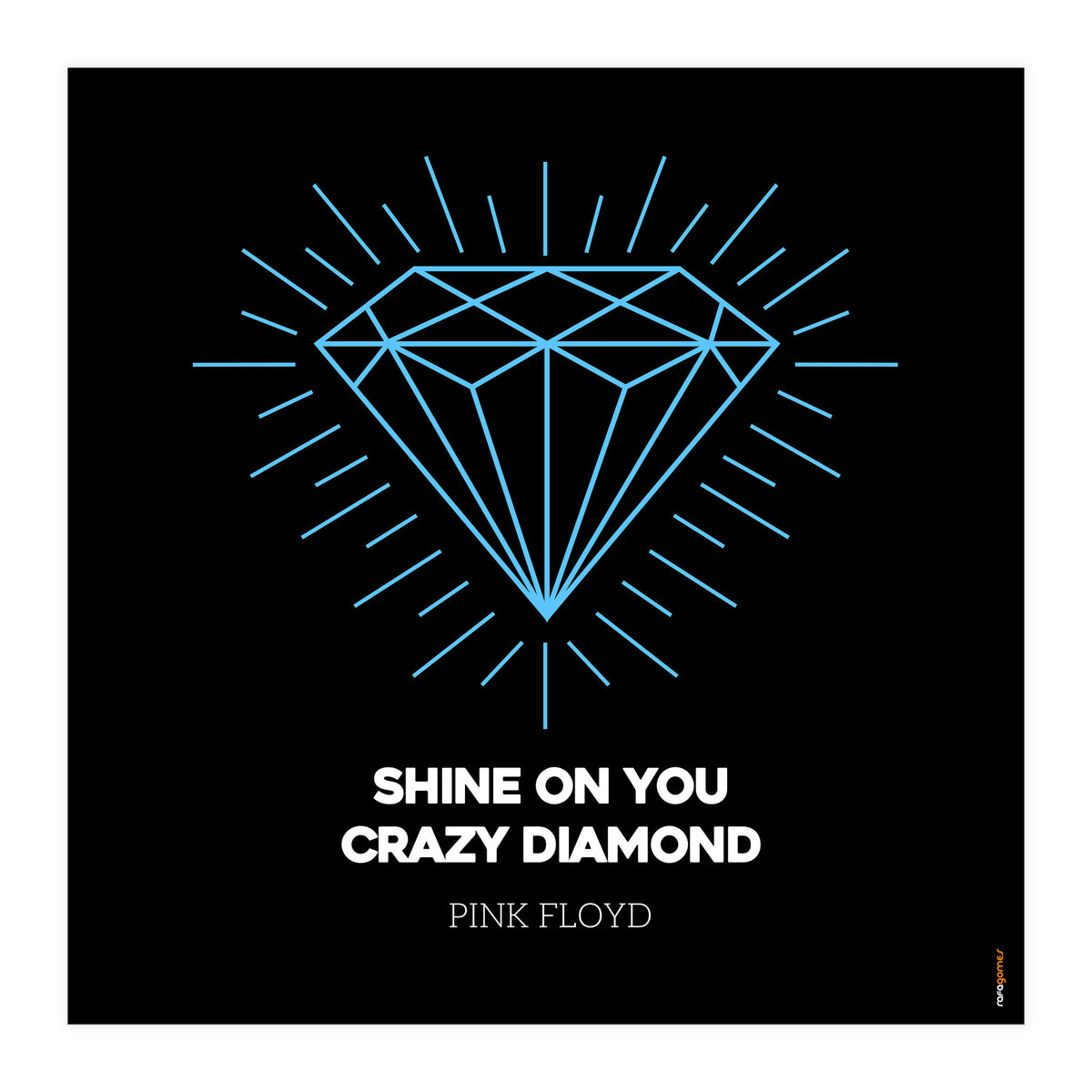 Pink Floyd Shine On You Crazy Diamond (Print Only)