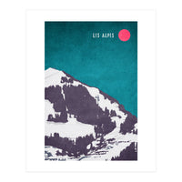 Les Alpes (Print Only)