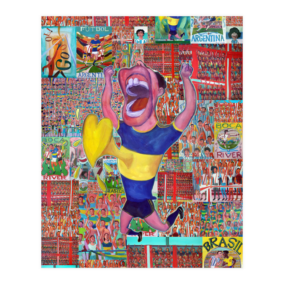 Soccer Pop 1 (Print Only)