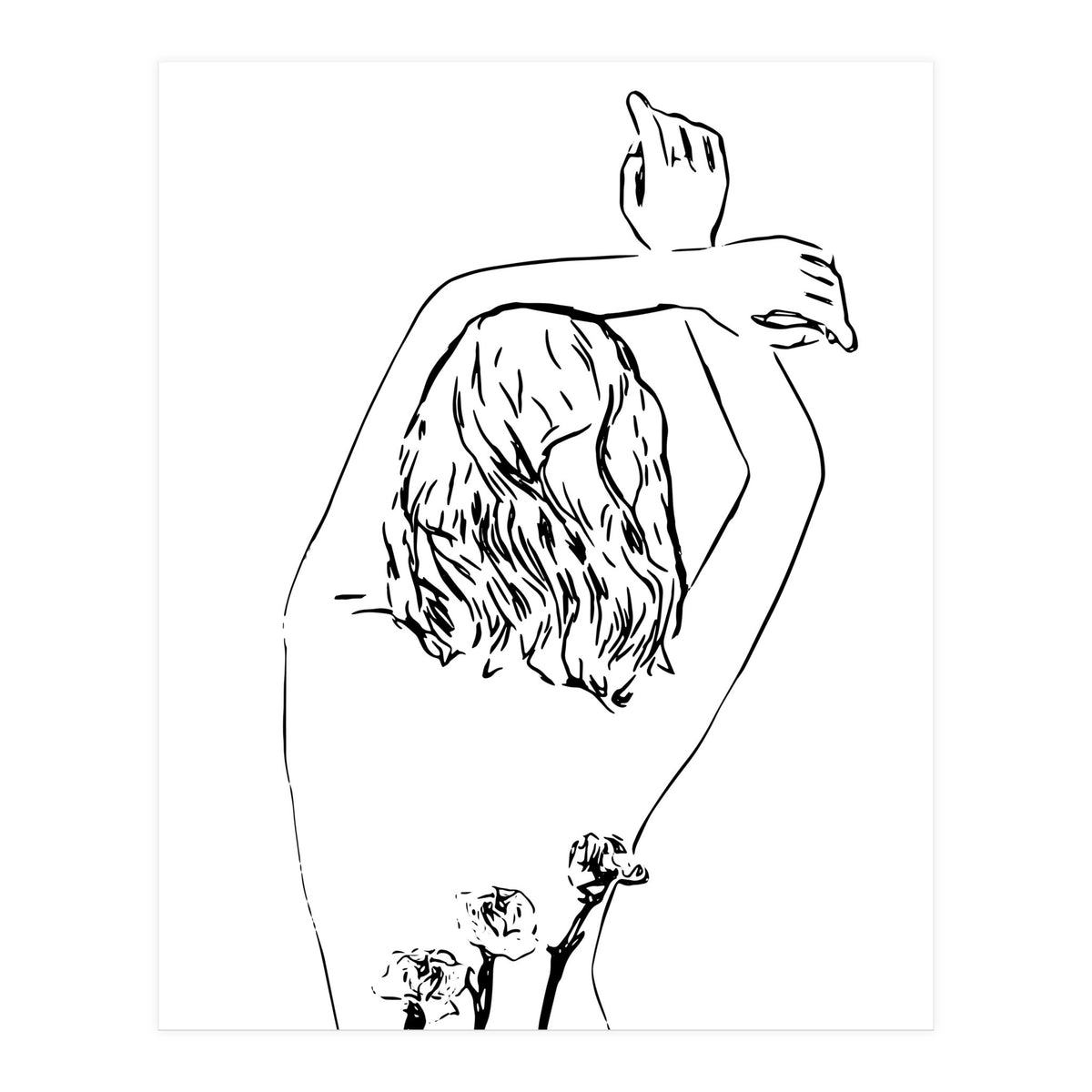 Oblivious #drawing #illustration (Print Only)