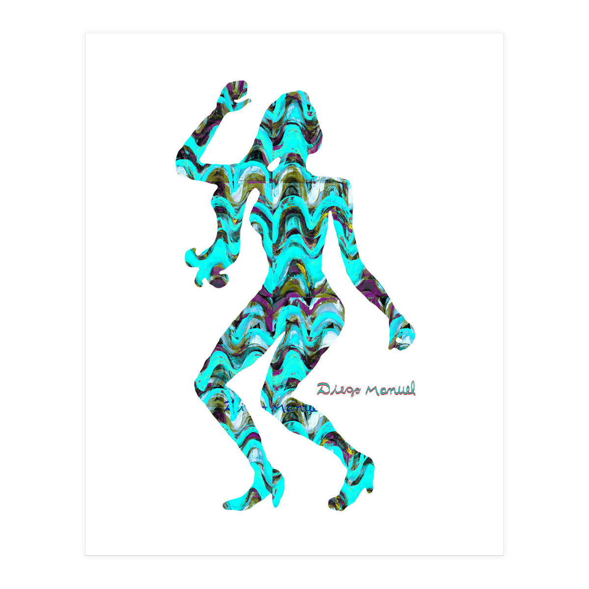 Dance Girl B 12  (Print Only)