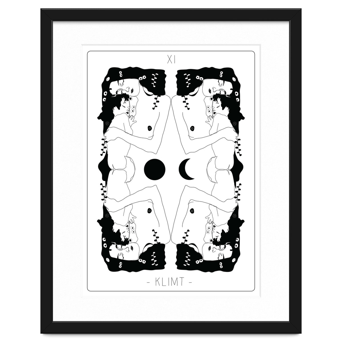 Klimt Tarot Card