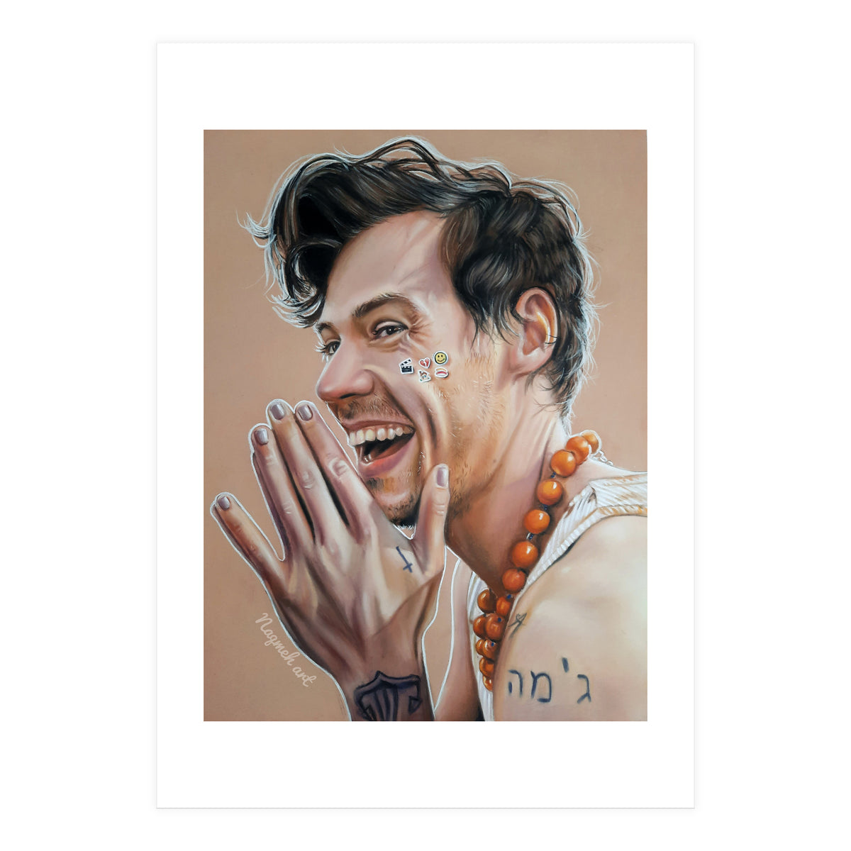 H Sticker (Print Only)