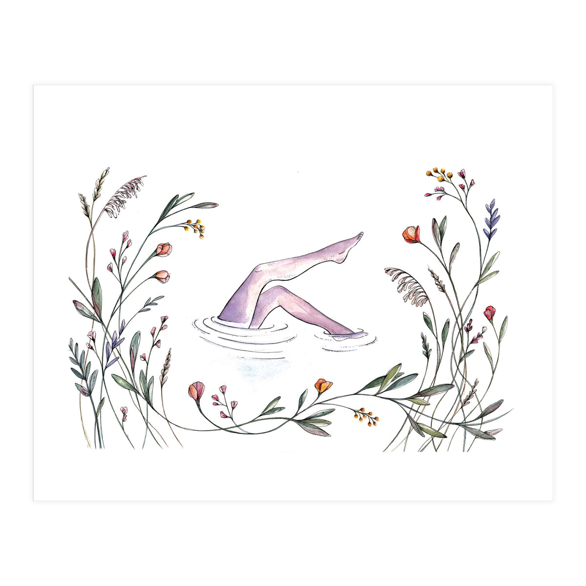 Relaxing (Print Only)