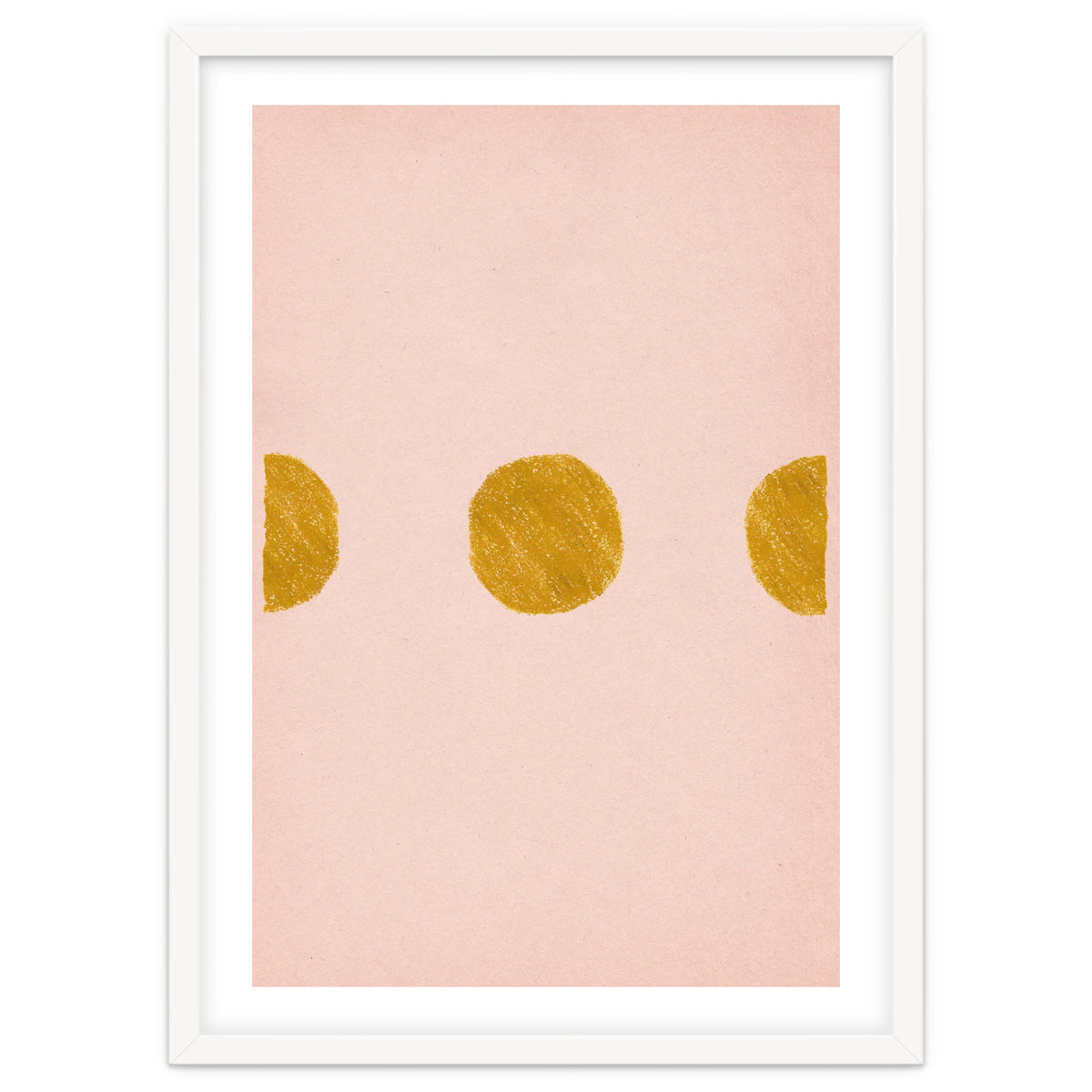 Pink and rust minimalist shapes