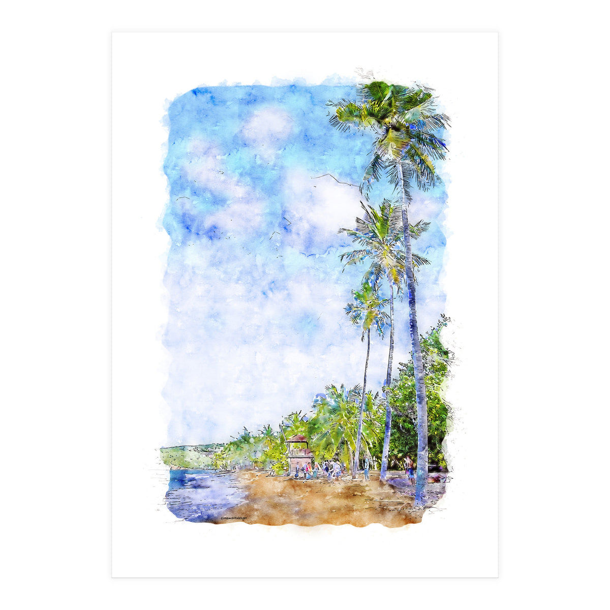 Caribbean Coast (Print Only)
