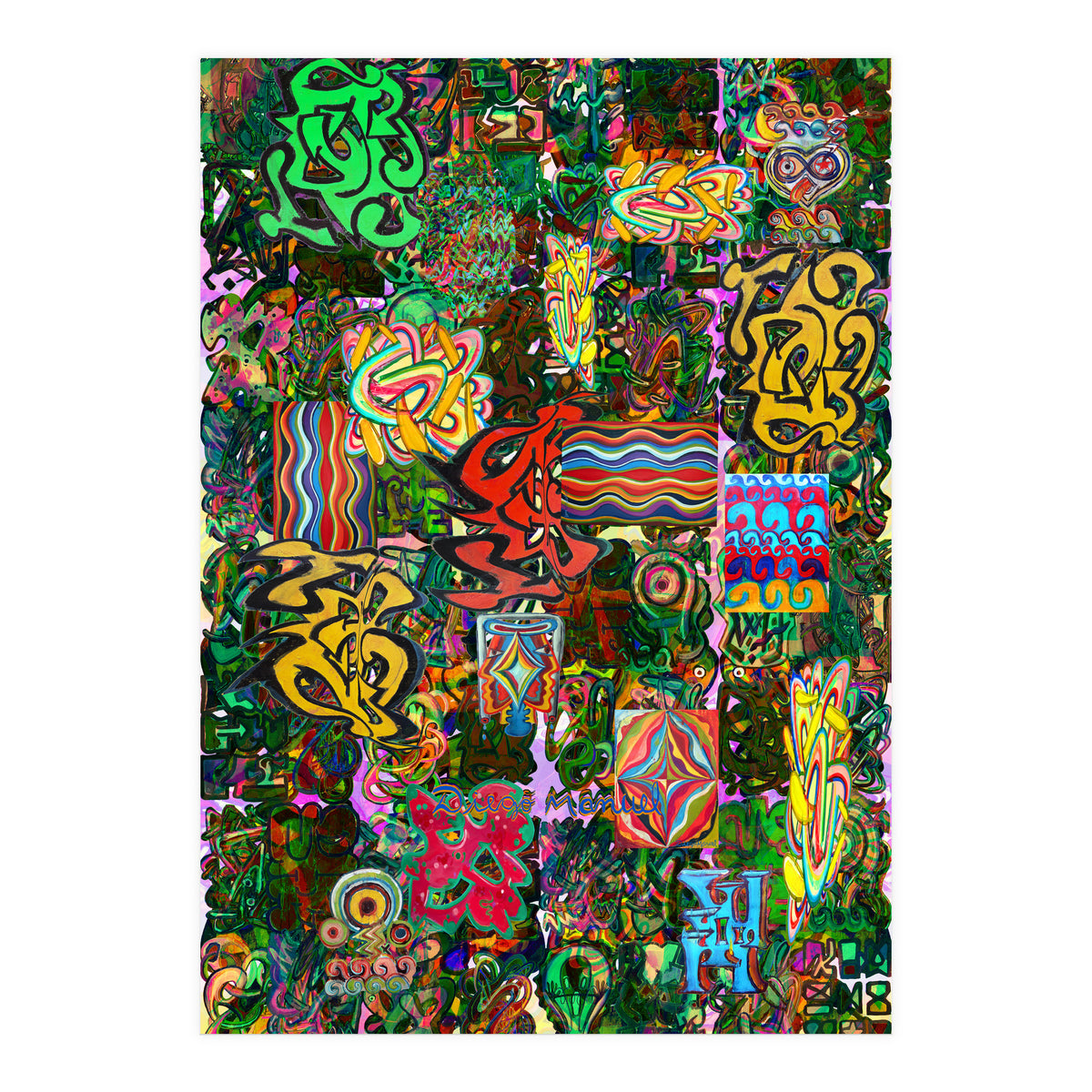 Graffiti Digital 2022 417 (Print Only)