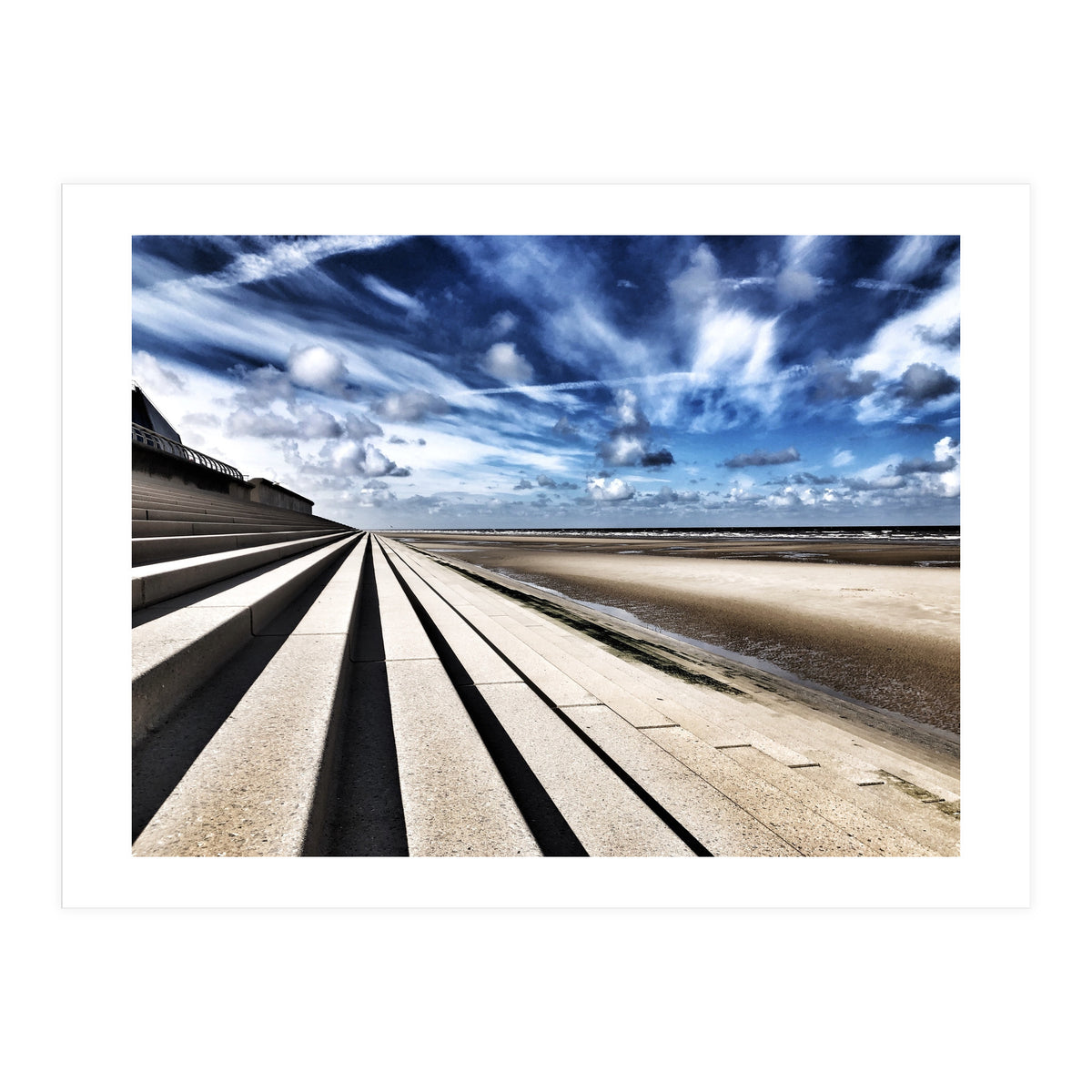 Blackpool Beachfront Img 9902 (Print Only)