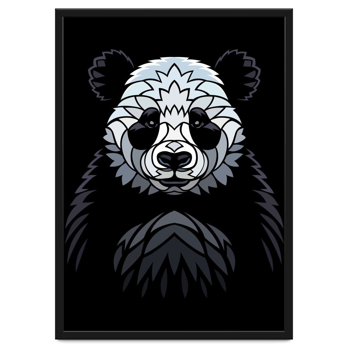 Tribal frontal Panda