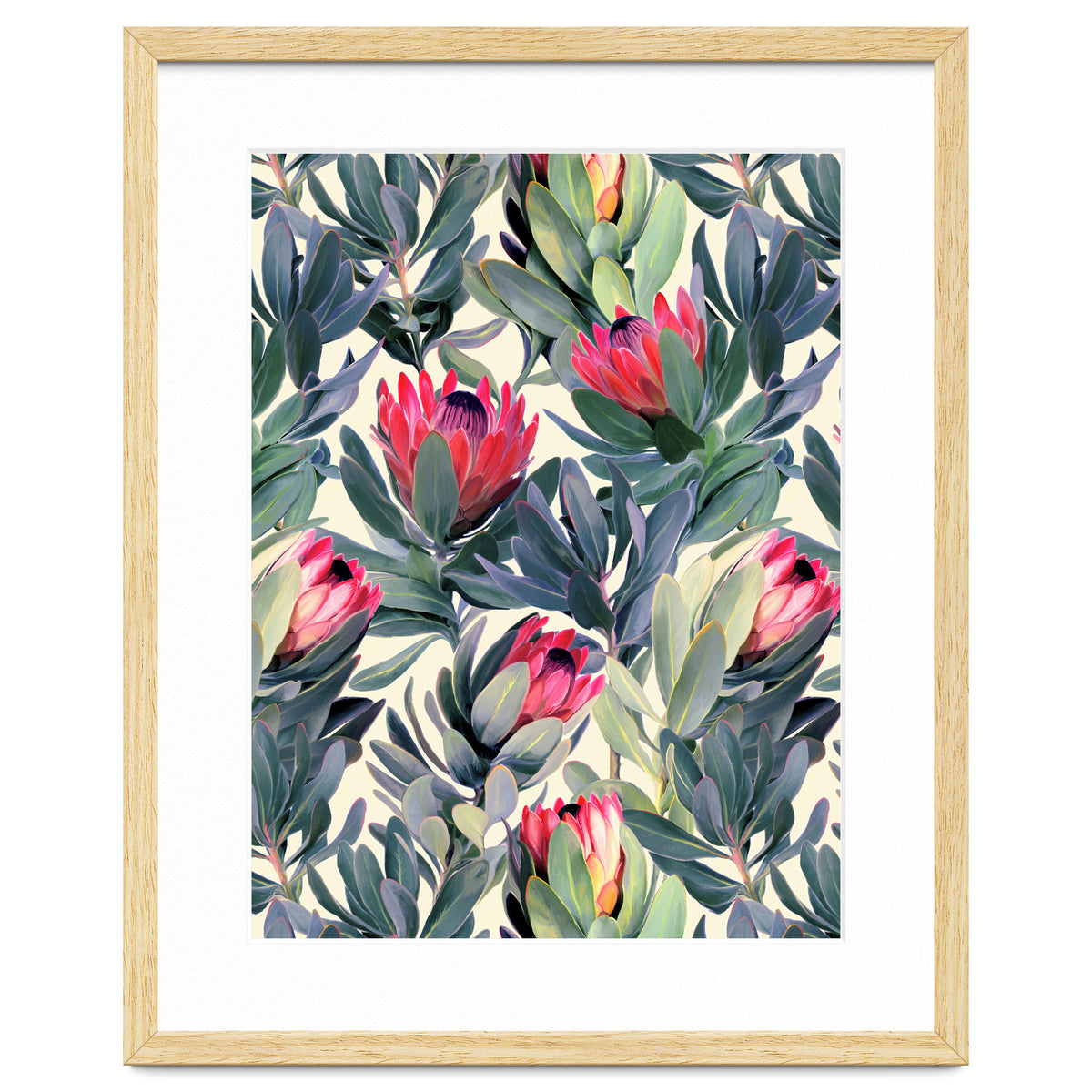 Painted Protea Pattern