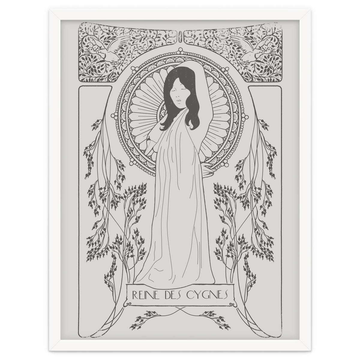 Reine Des Cygnes Grey