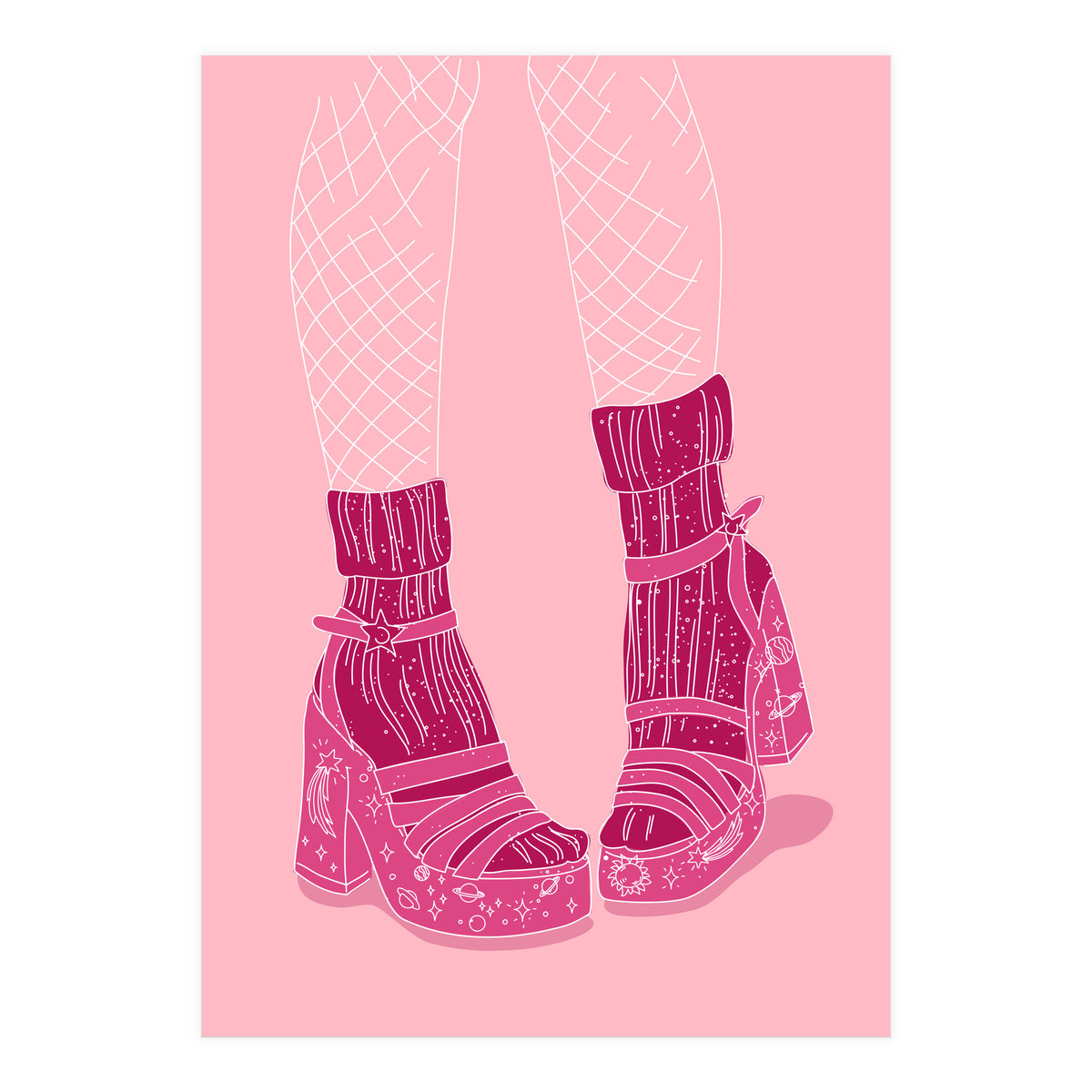 Heelsandsocks (Print Only)