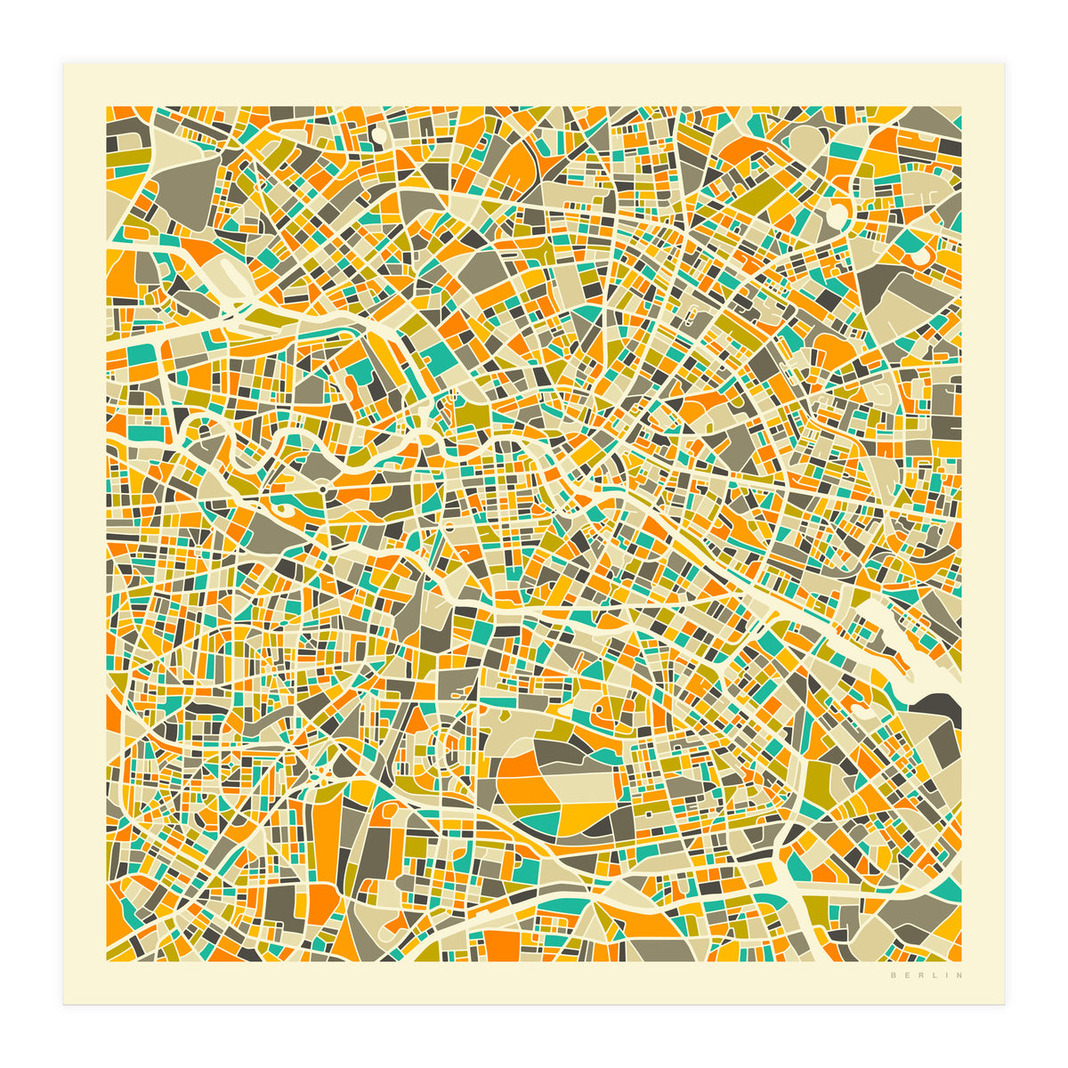 BERLIN MAP (Print Only)