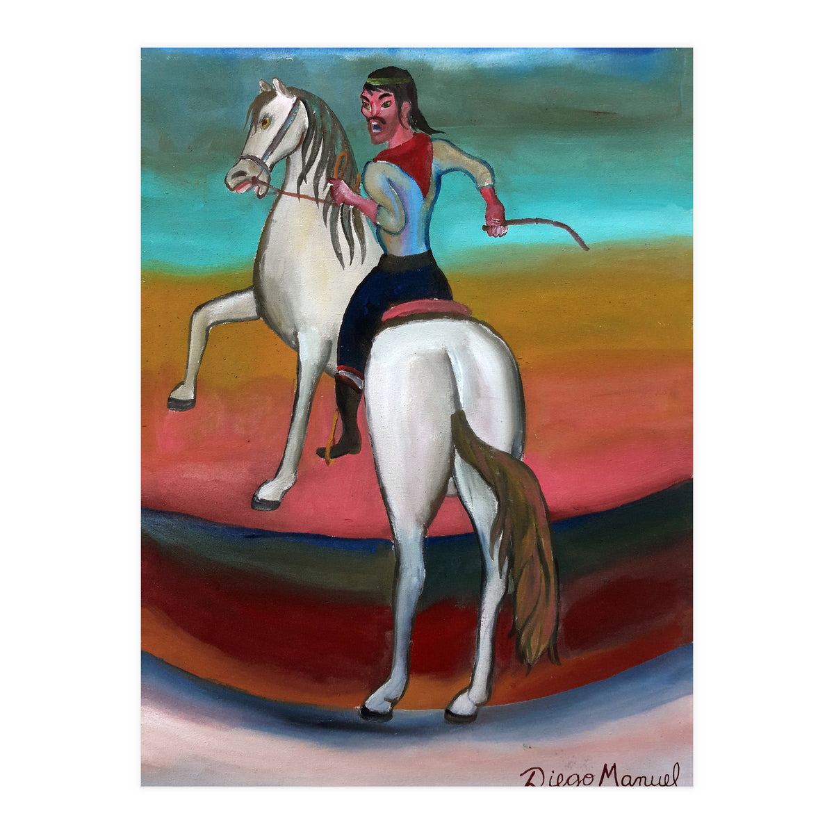 Gaucho A Caballo 7 (Print Only)