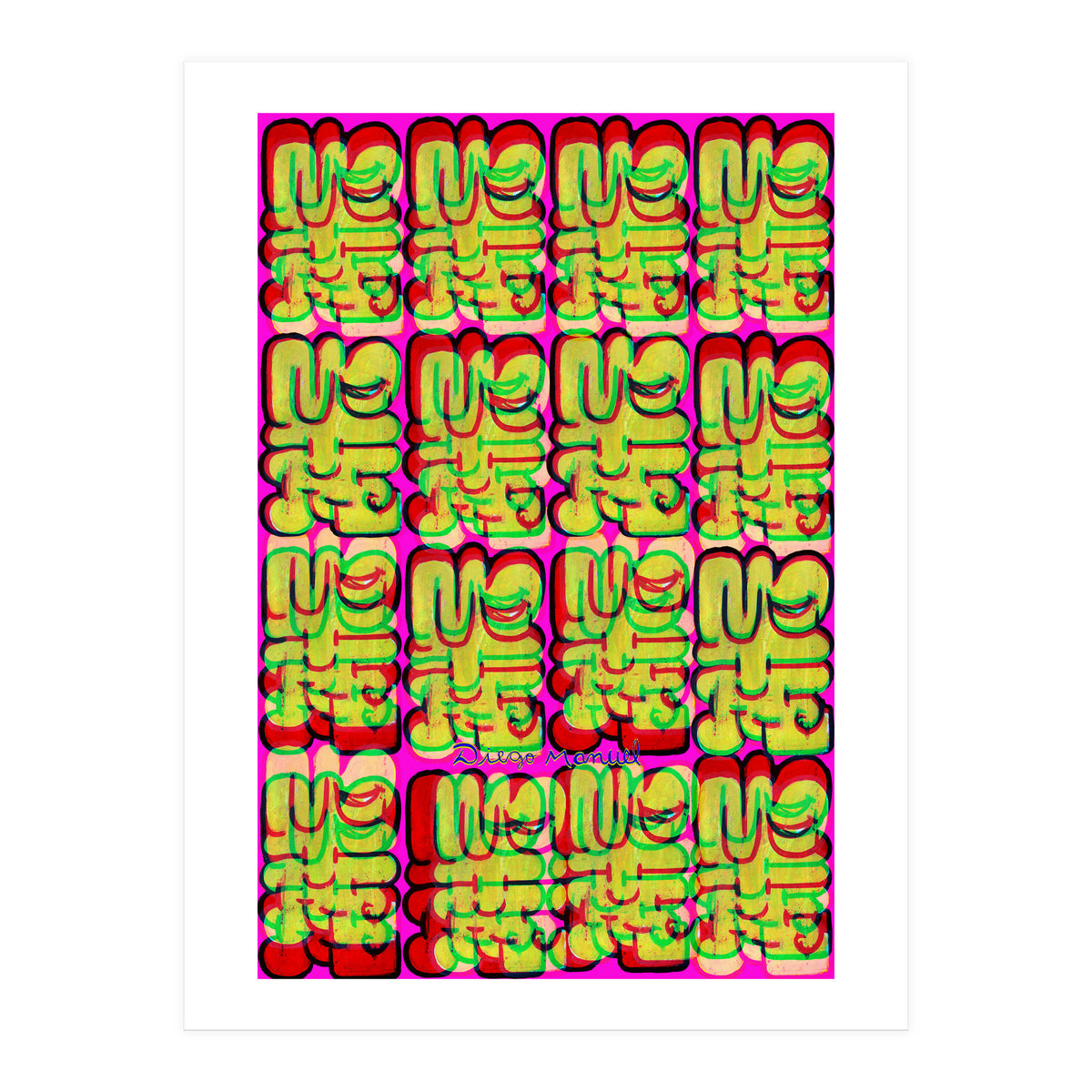 Graffitis 2021 Tapiz 115 (Print Only)