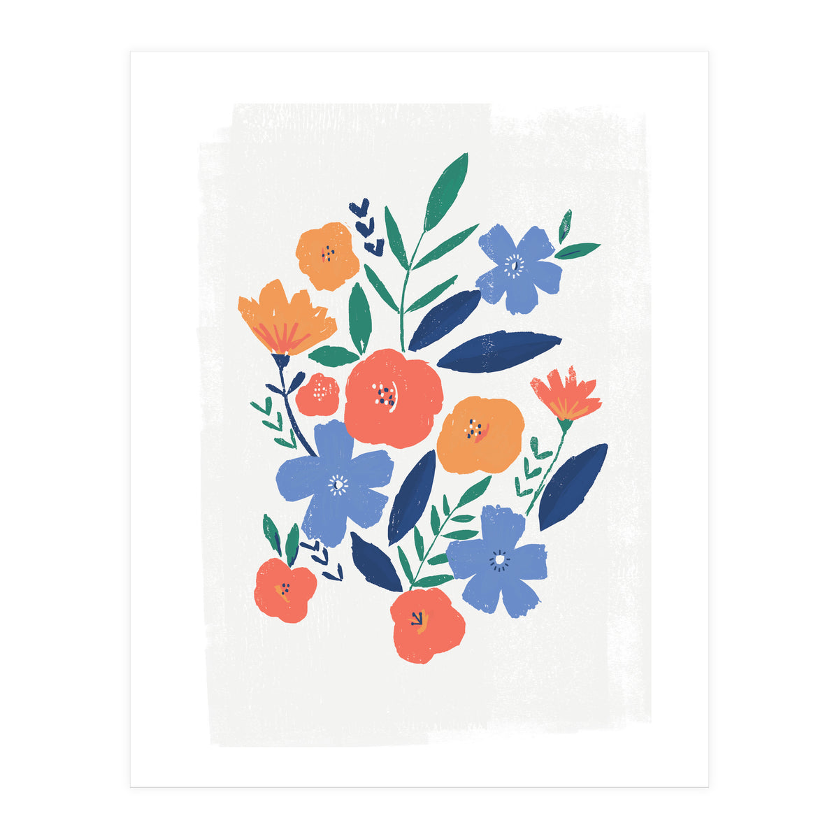 Floral Art Print (Print Only)