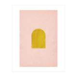 Pink and mustard arch (Print Only) thumbnail