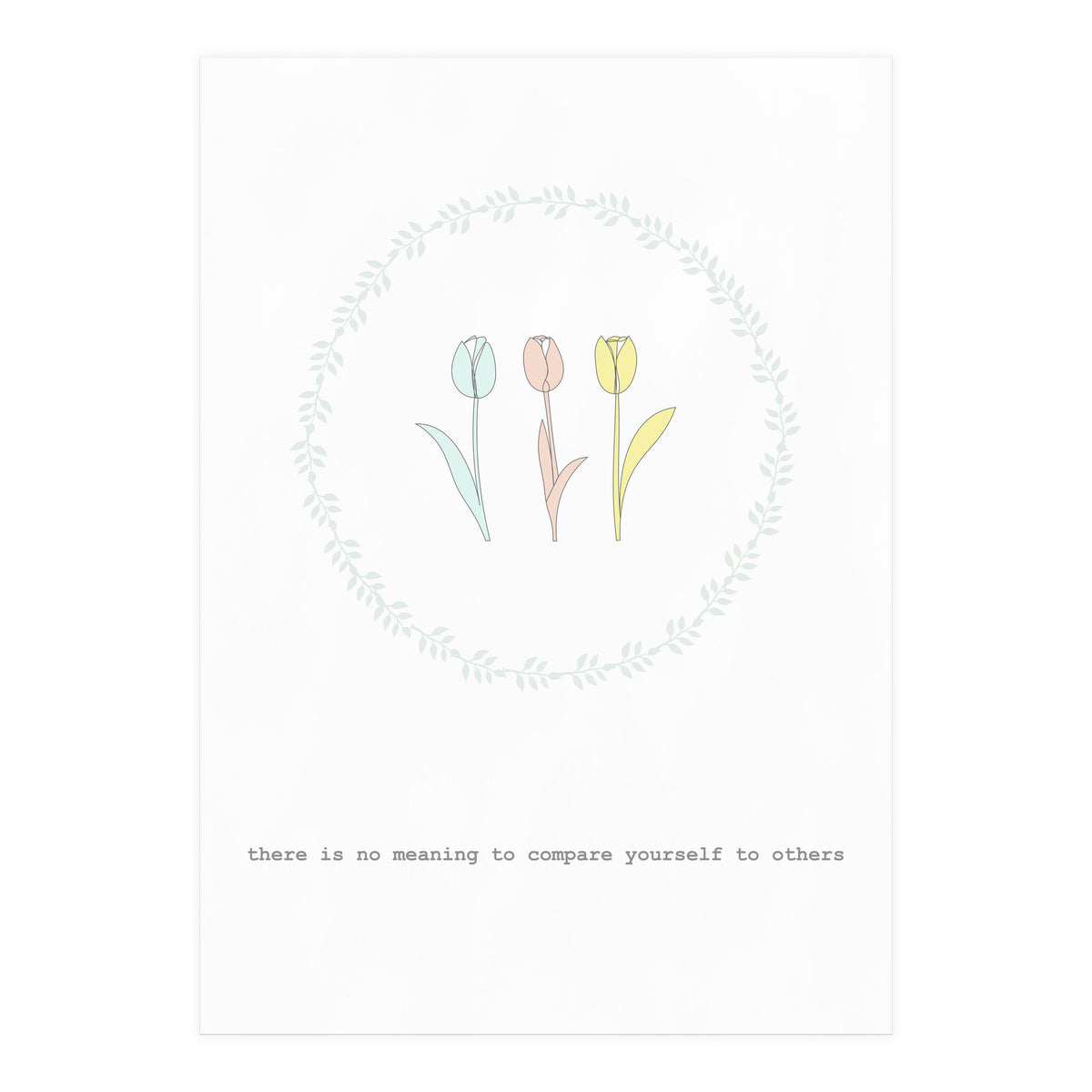 Tulip Flowers   (Print Only)