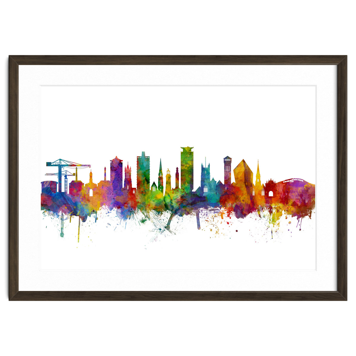 Plymouth England Skyline