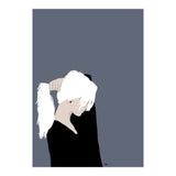 White Hair Beauty (Print Only) thumbnail