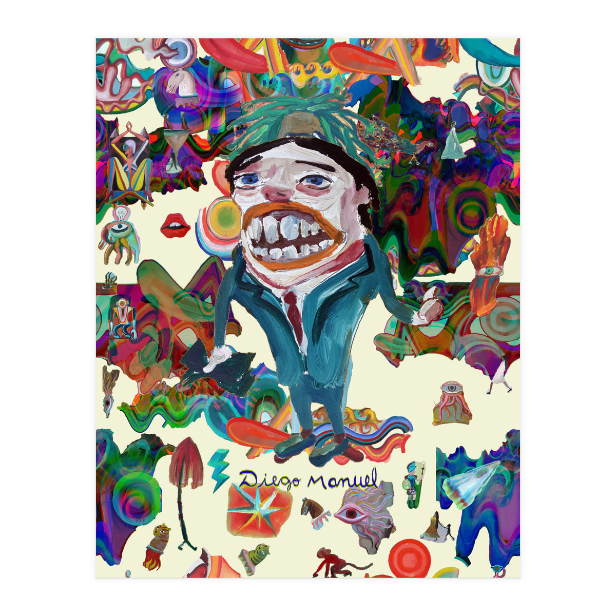 Graffitis 2021 Tapiz 53 B (Print Only)