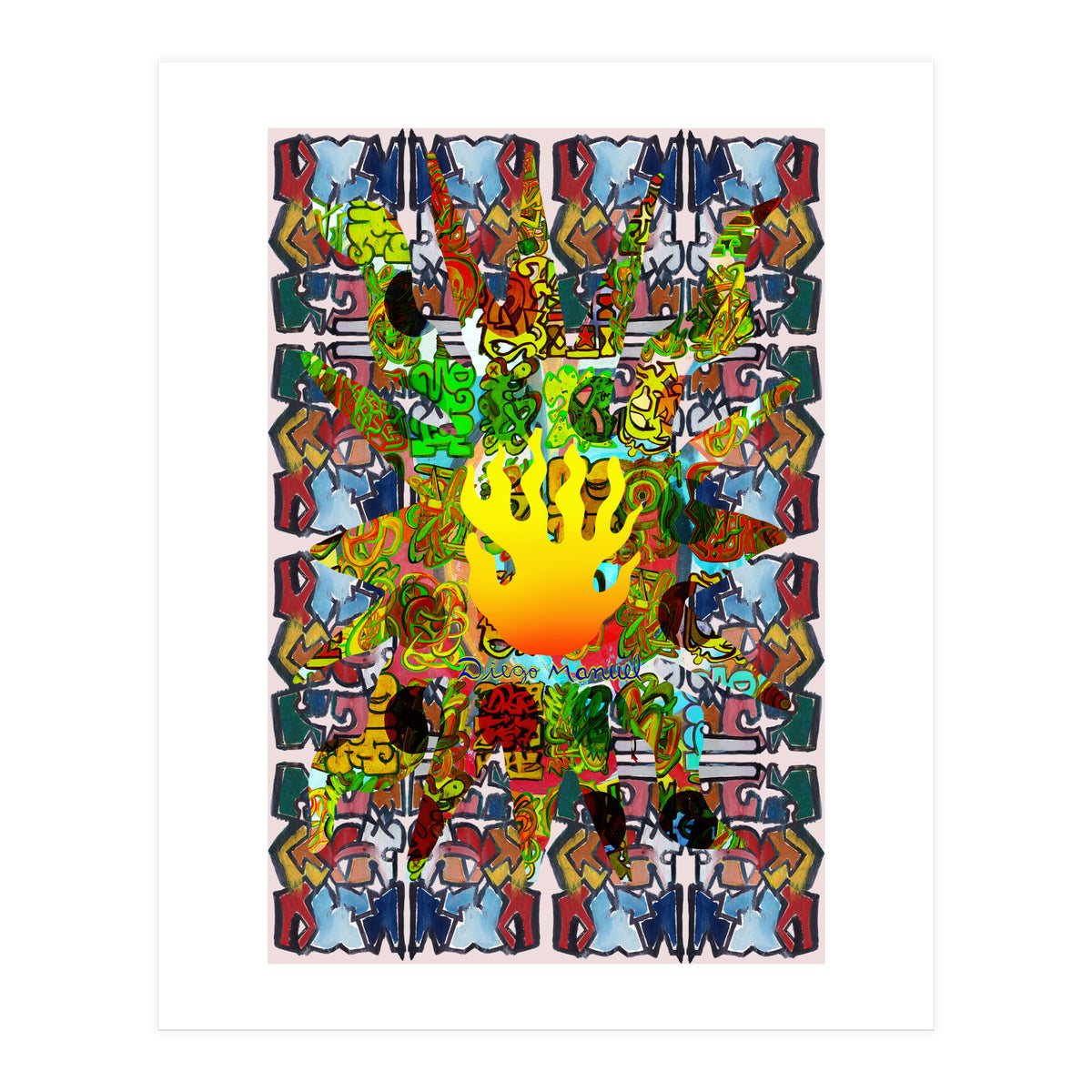 Fuego Y Graffiti 48 (Print Only)
