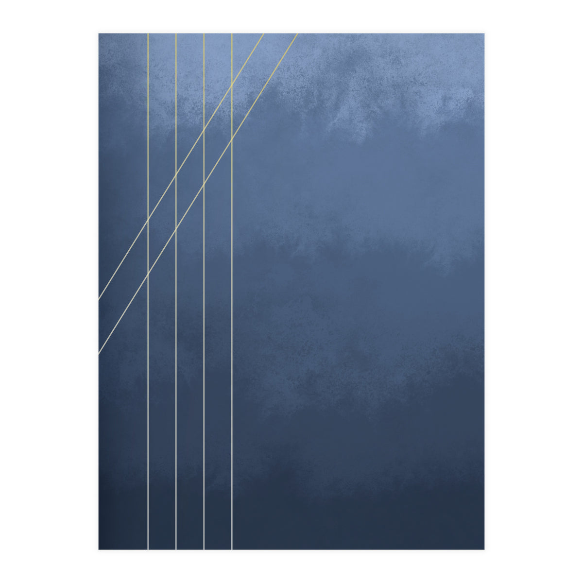 Moods In Blue Gray (Print Only)