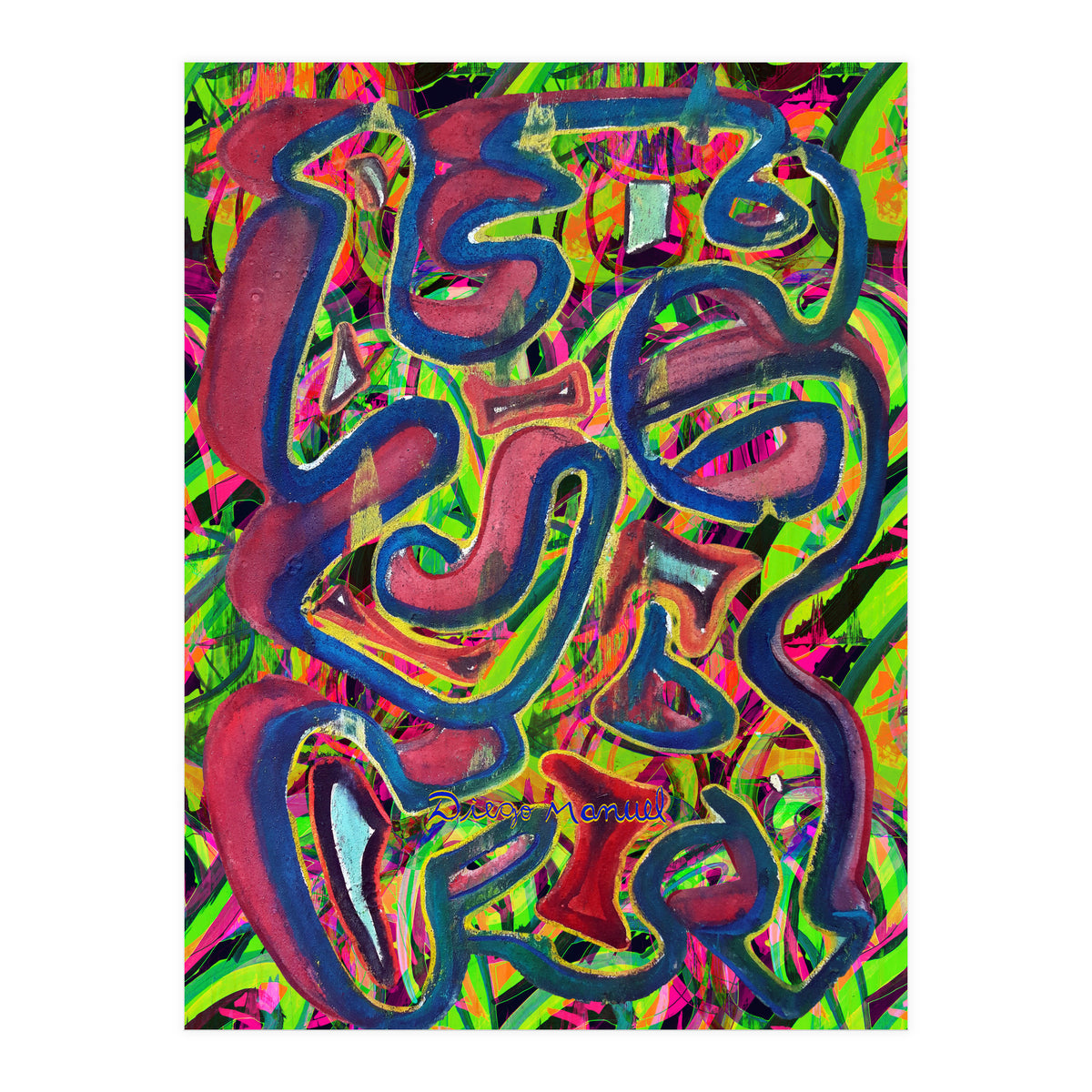 Graffiti Digital 2022 831 (Print Only)