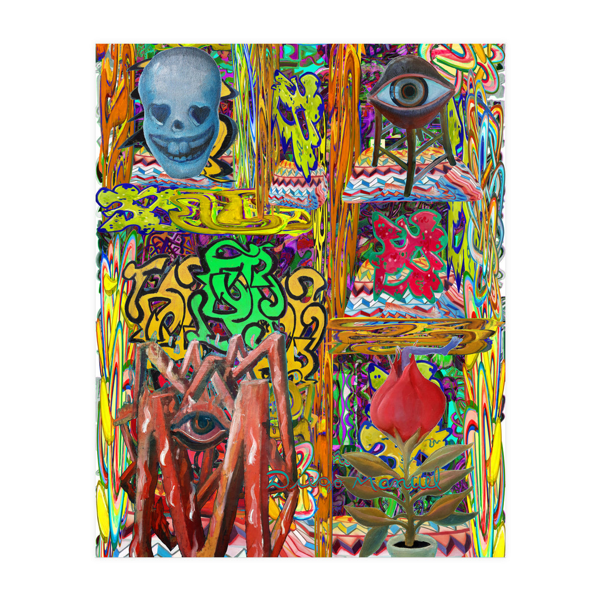 Oficina Del Cobrador 32 (Print Only)