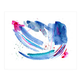 Happiness vibes || watercolor (Print Only) thumbnail