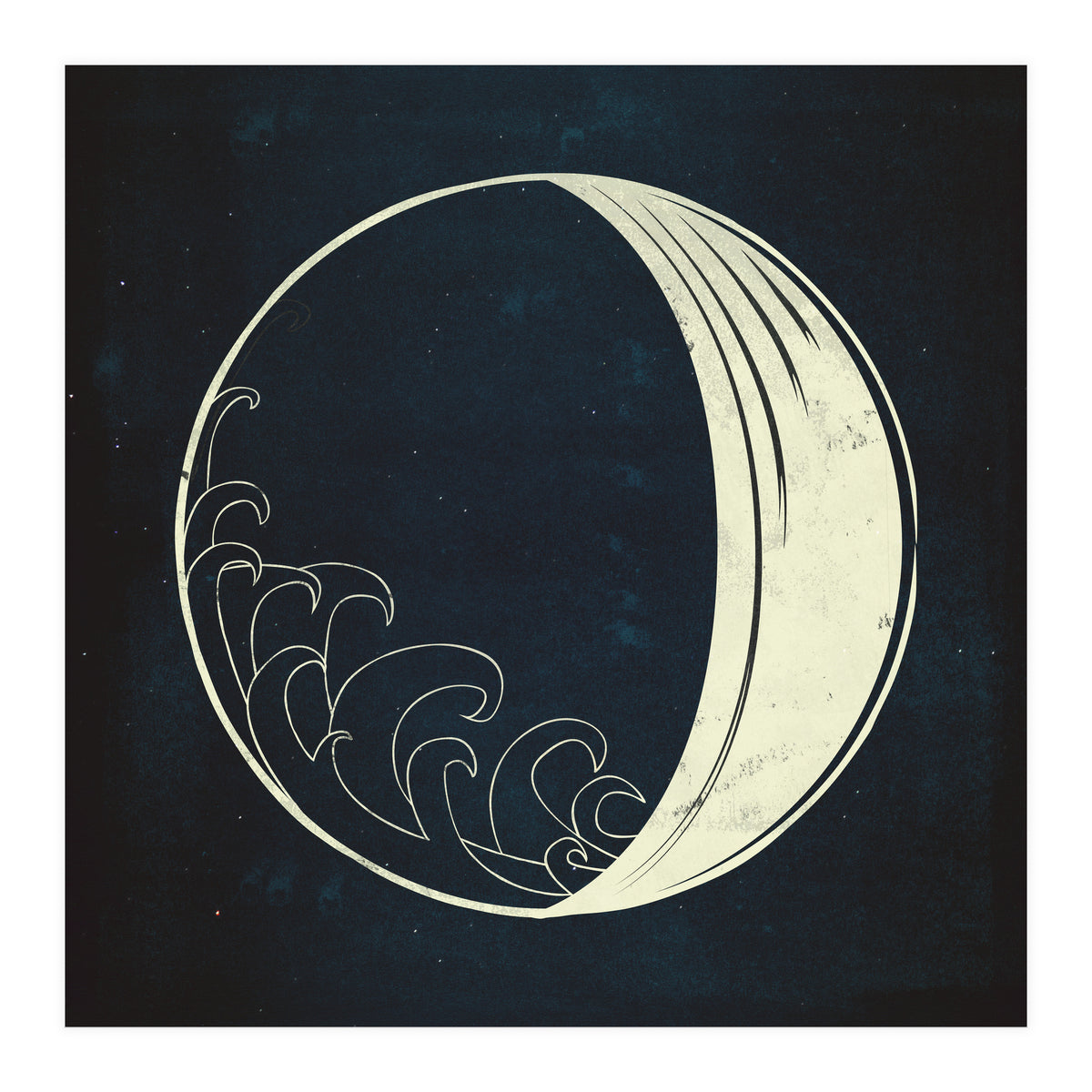 Tidal moon (Print Only)