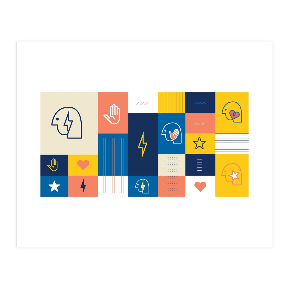 Heads & Icons (Print Only)